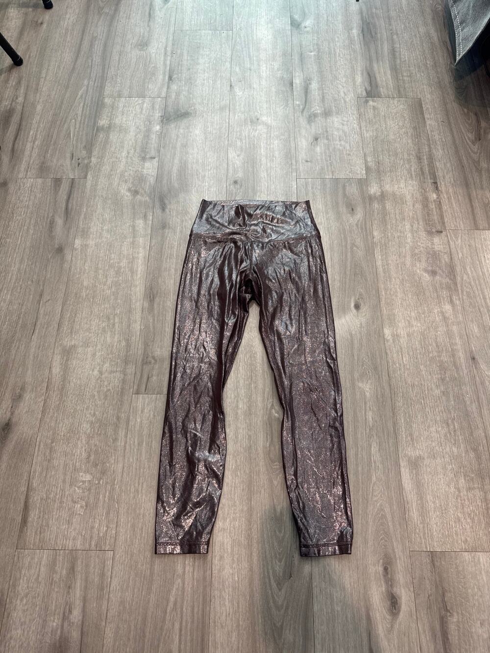 Lululemon Align High-Rise 25" *Shine in Radiate Foil Print French Press 6